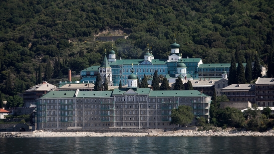 A 5.3-magnitude earthquake rocked the Greek Orthodox religious enclave of Mount Athos in northern Greece. (AFP)