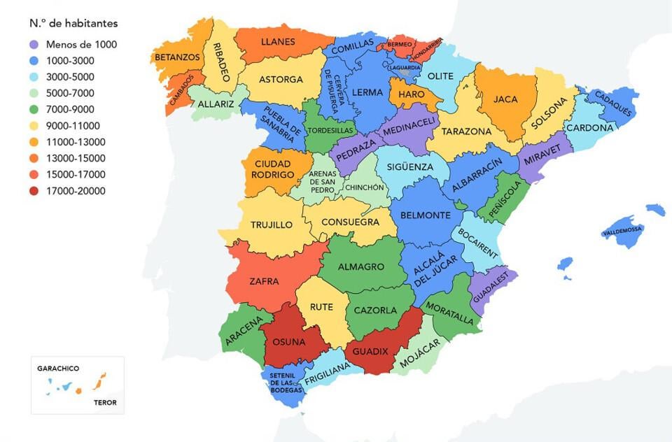 Discover the most beautiful town in each province of Spain (and you will want to visit them all)