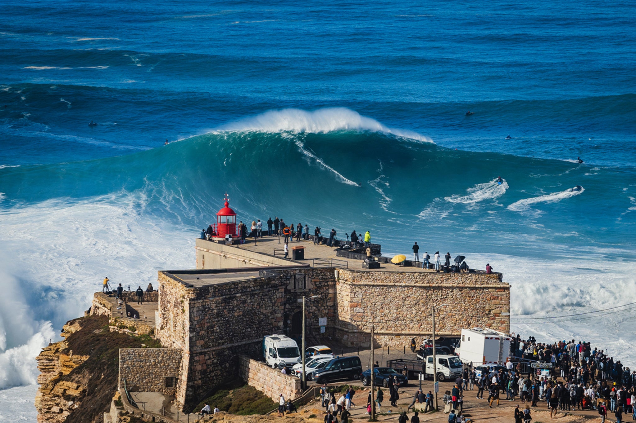 Brain wave: Simon recommends the surfing hub of Nazare