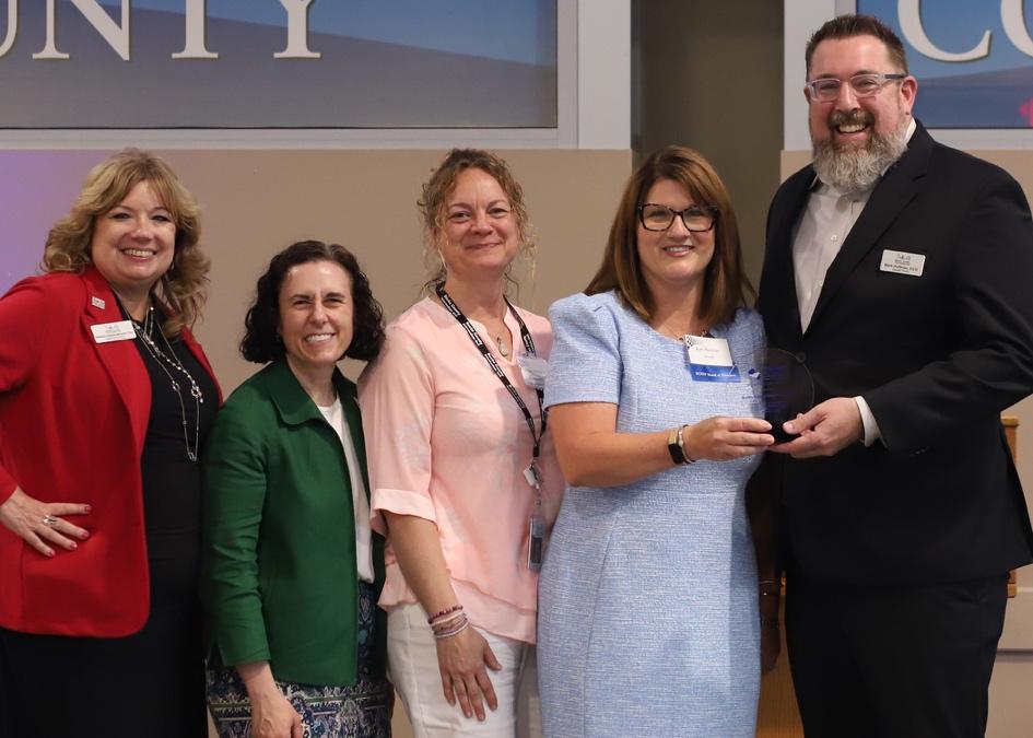Bucks IU honored with award from Bucks County Health Improvement Partnership