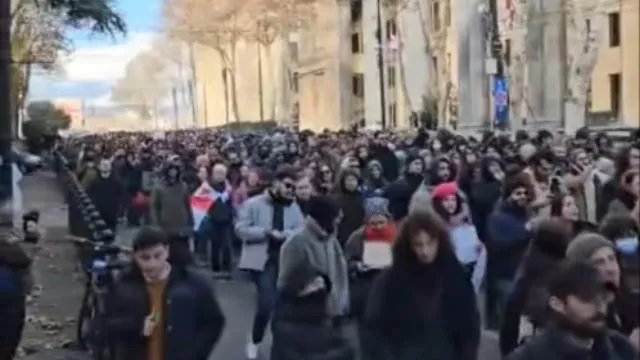IT and tech reps march from Republic Square to Parliament in protest