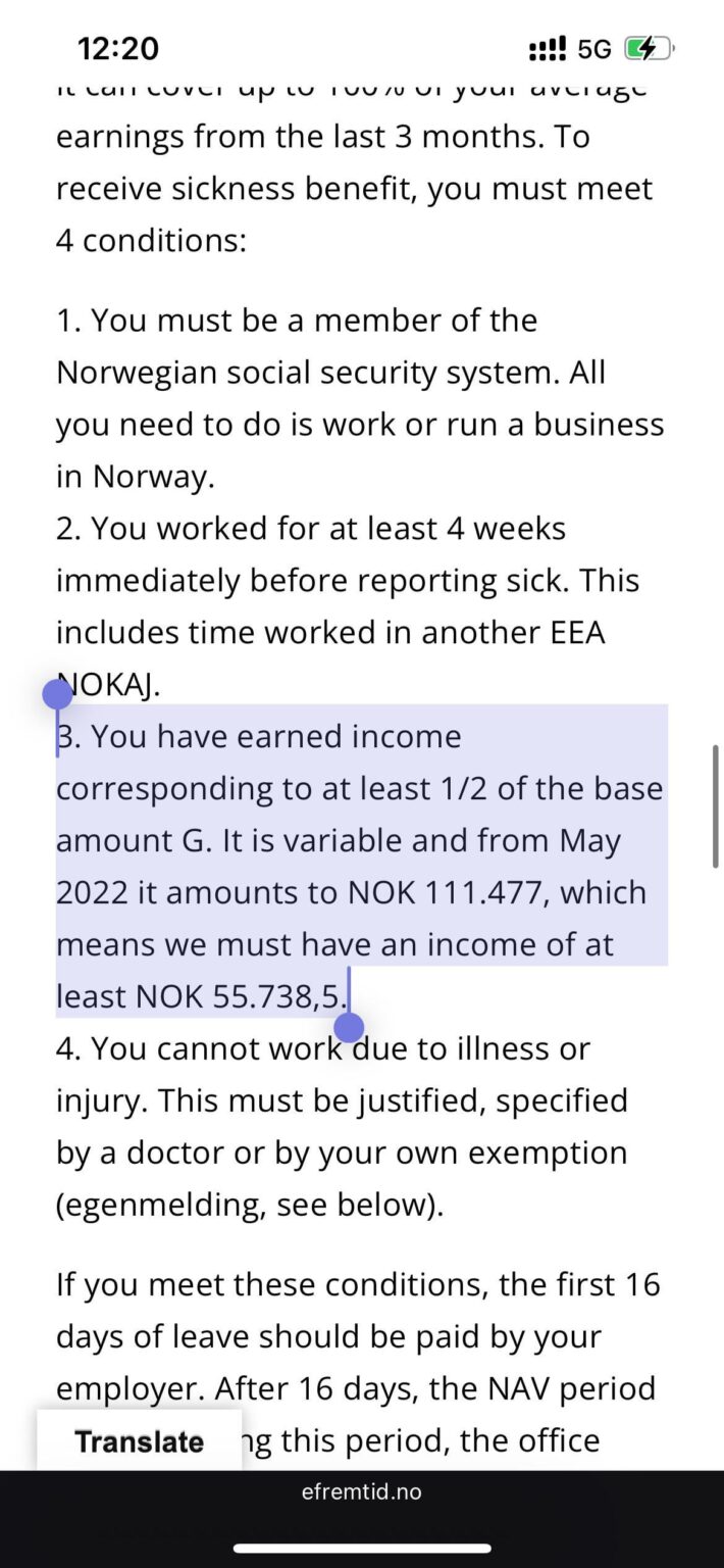 Sick leave Question