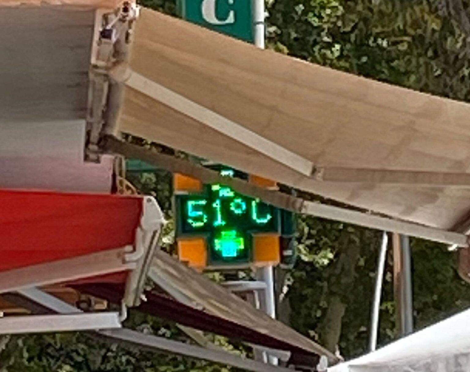 We come to complain about the heat it makes
