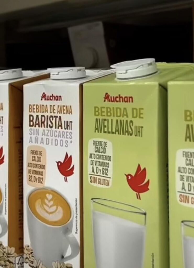 Auchan hired the devil to design their milk taps 😈