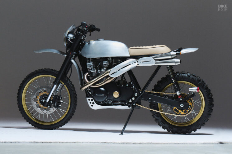 Kawasaki KZ750 scrambler by Easter Spirit, Poland