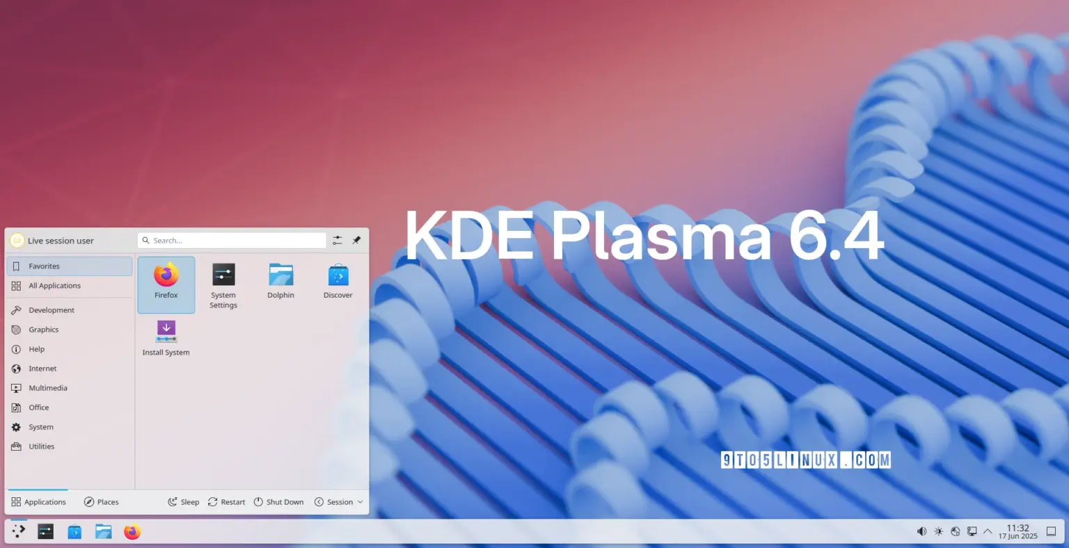 KDE Plasma 6.4
