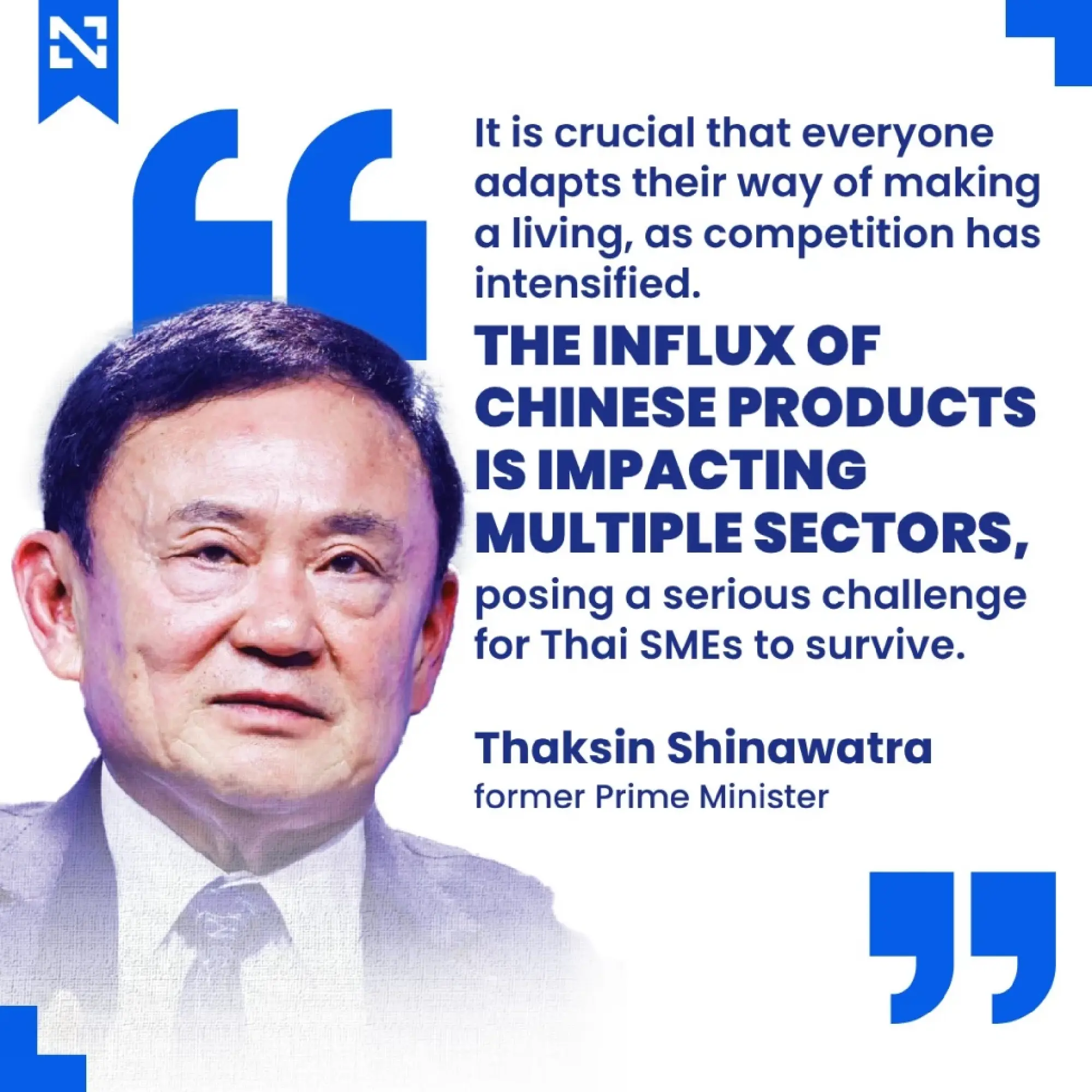 Policy and tariff talks key to Thai economic recovery, says Thaksin