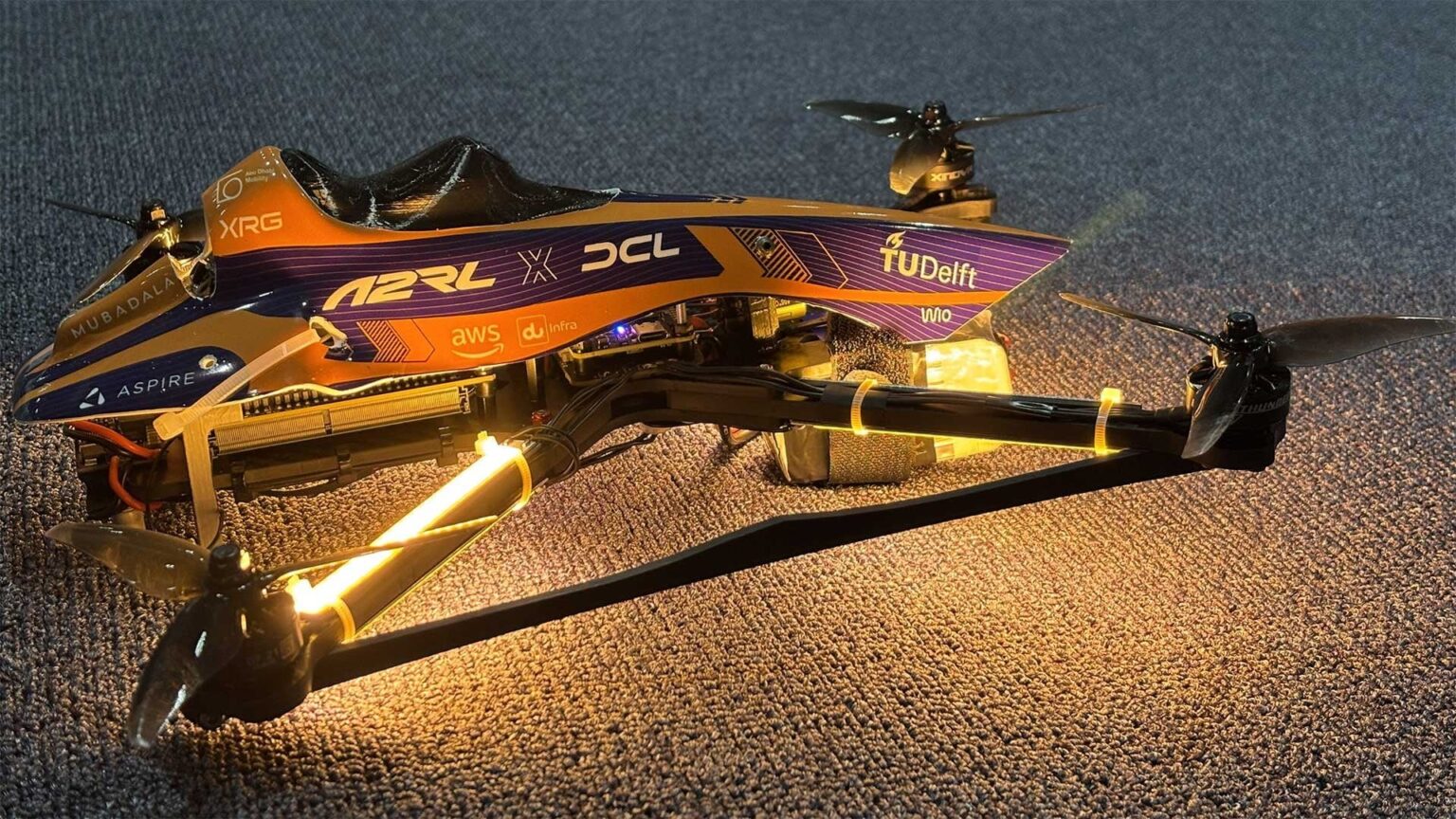 AI drone beats human champions for the first time at Abu Dhabi racing event – new deep neural network sends control commands directly to motors in significant leap - Dutch team celebrates autonomous drone milestone.