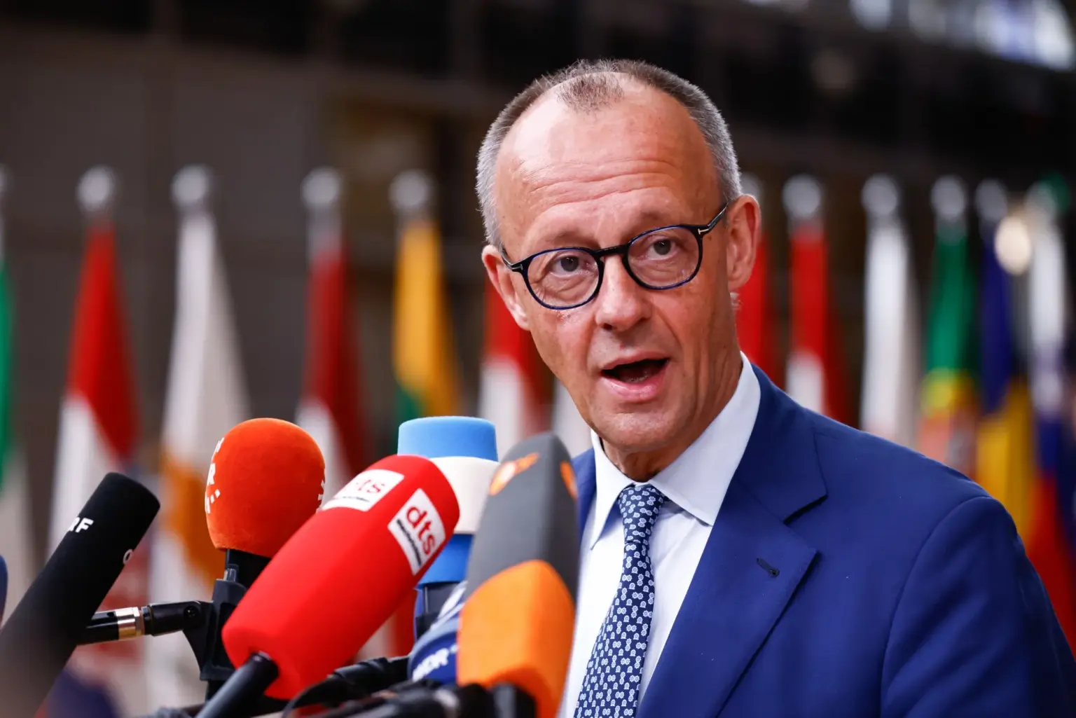 What was said about Kosovo and Albania in the Bundestag during the week