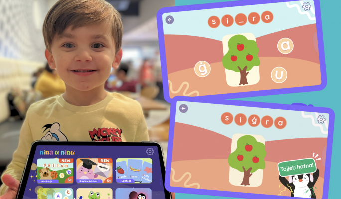 Maltese-language app Nina u Ninu marks second anniversary with new word games for kids