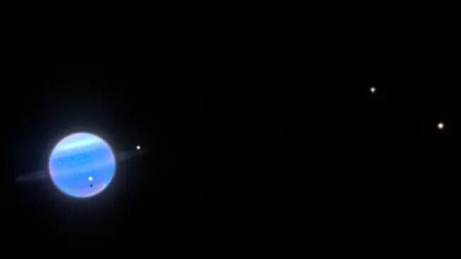 Uranus surprises scientists as its moons turn the wrong side dark