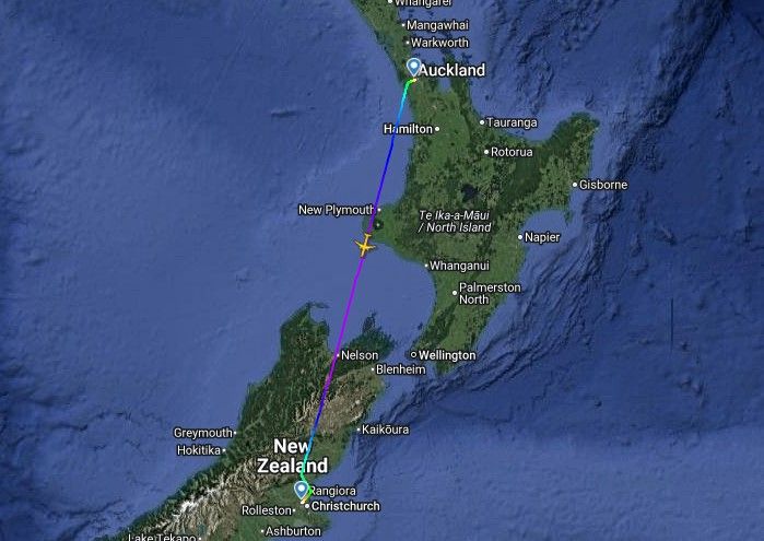 nz551 flightradar24