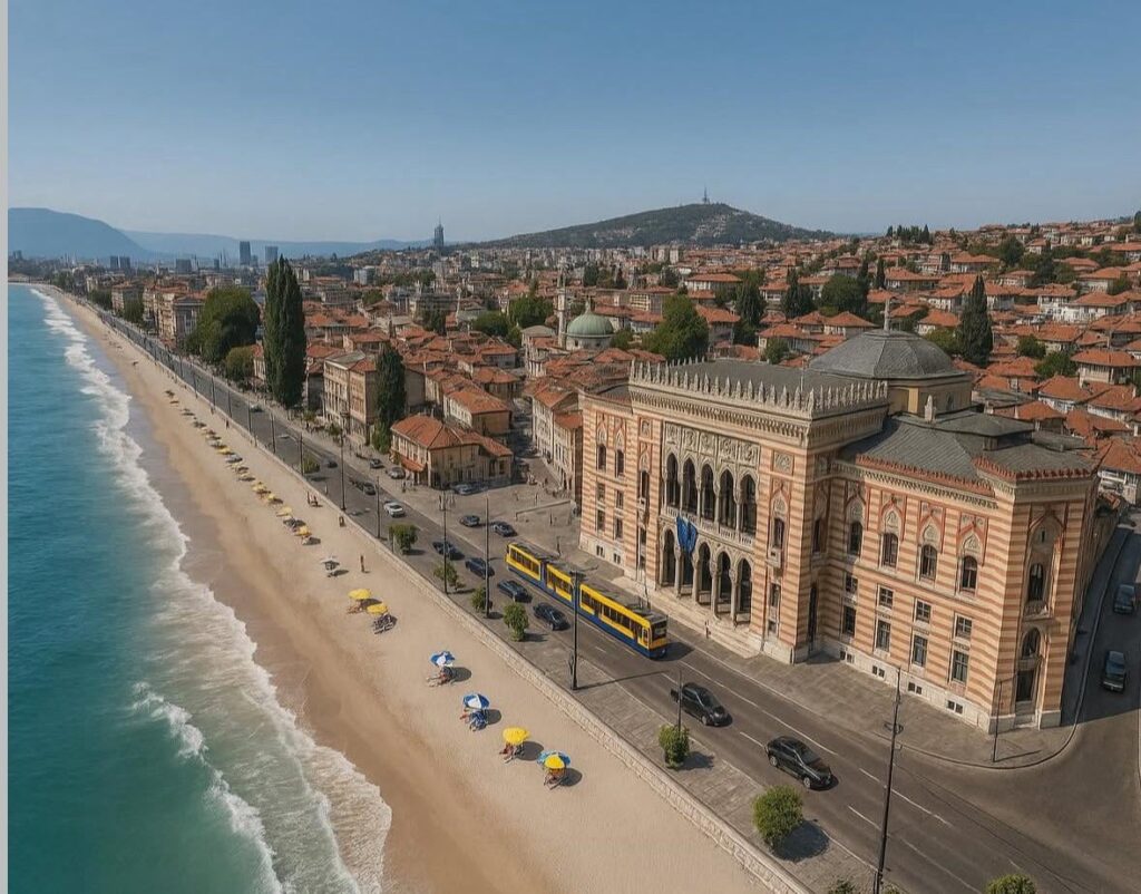 The conceptual design for the City of Sarajevo