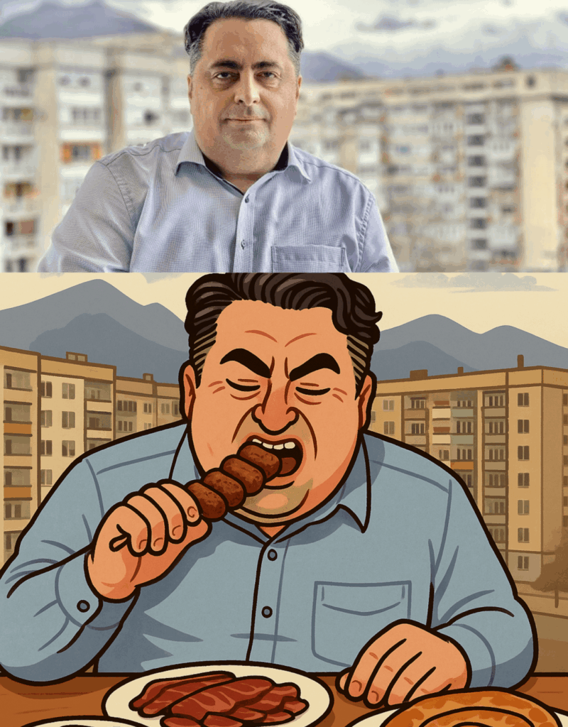 The most successful Bosnian motivational author and speaker cannot motivate himself to leave dry meat and cevape briefly. Motivated a few years ago to steal over 30,000km