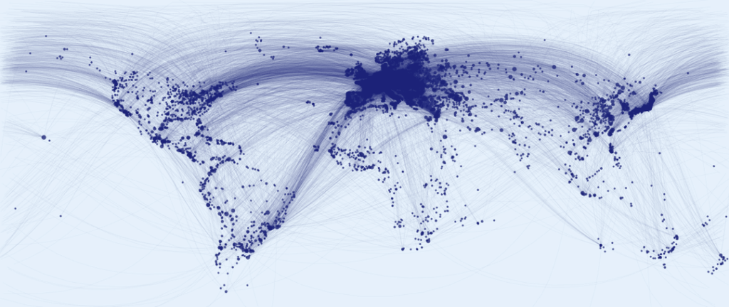 Interactive plot of 23941 sister city connections [OC]