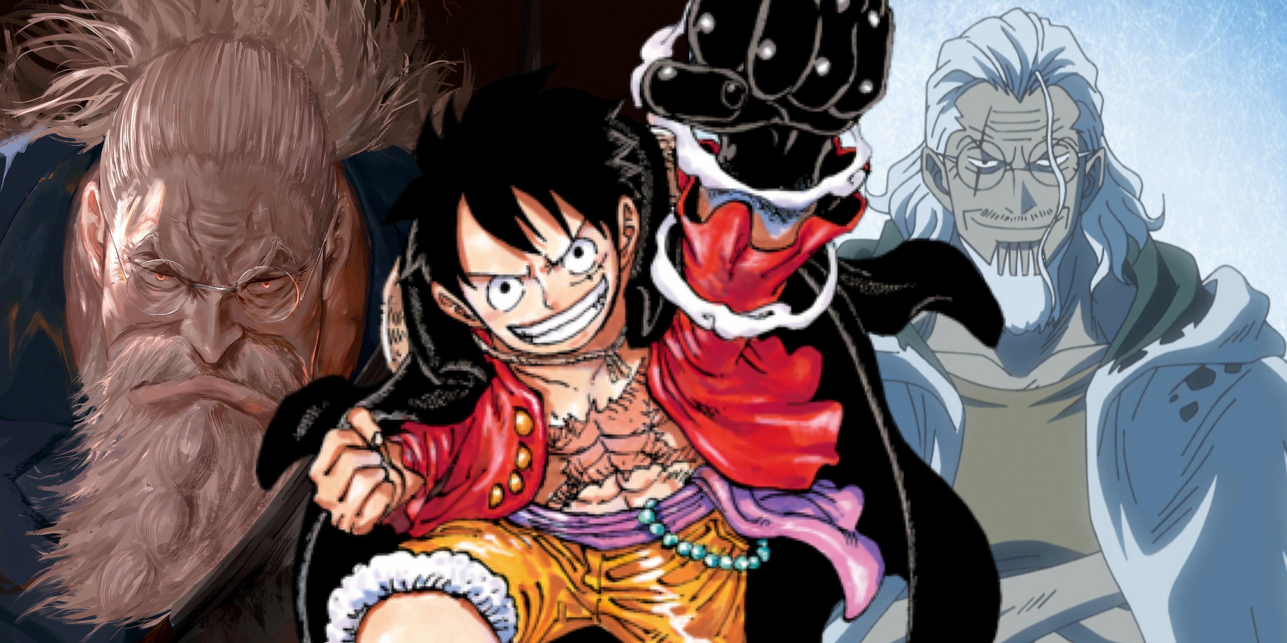 One Piece Luffy teacher Gaban Elbaf