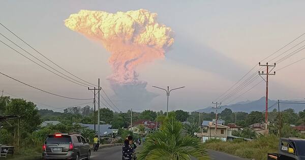 Air NZ flights cancelled due to ash from Indonesian volcano