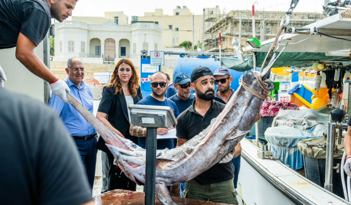 European Fisheries Commissioner concludes two day visit to Malta