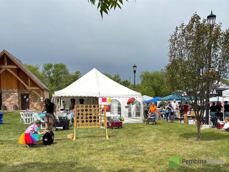 a Pride event in Carman, Manitoba