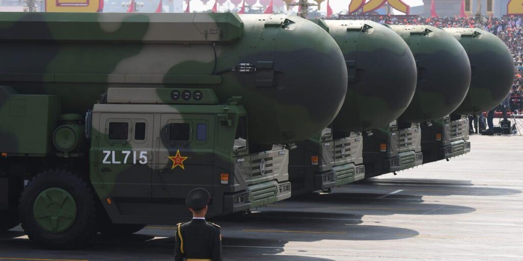 China could have as many intercontinental ballistic missiles as the US or Russia by 2030, weapons watchdog says