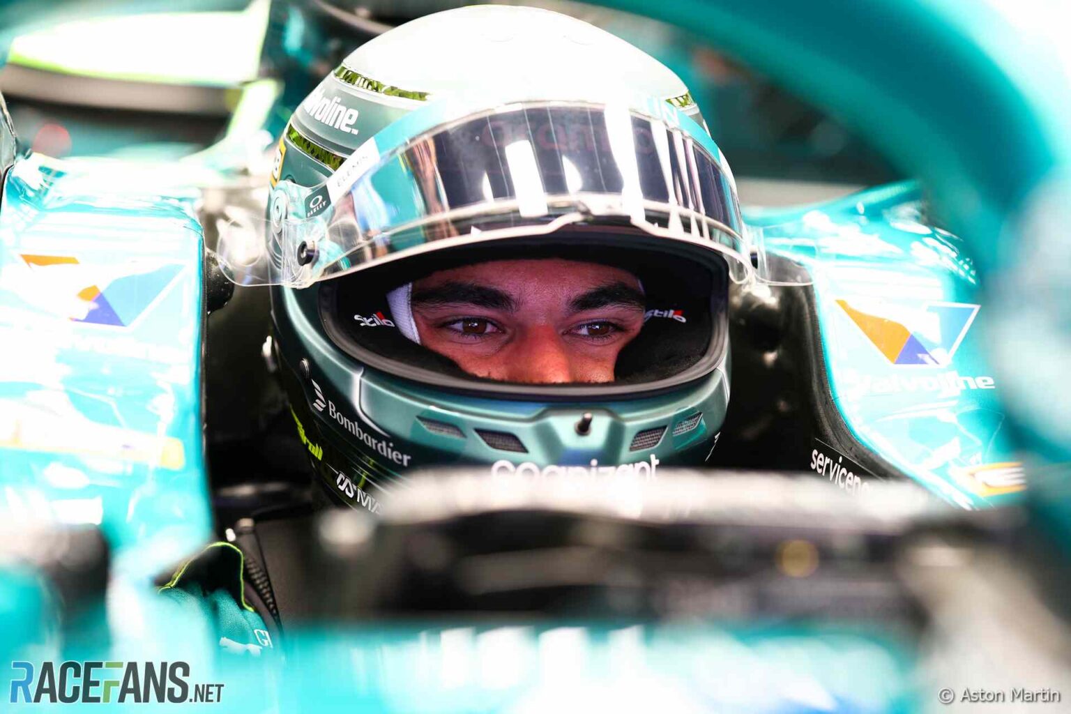 Lance Stroll, Aston Martin, Circuit de Catalunya, 2025