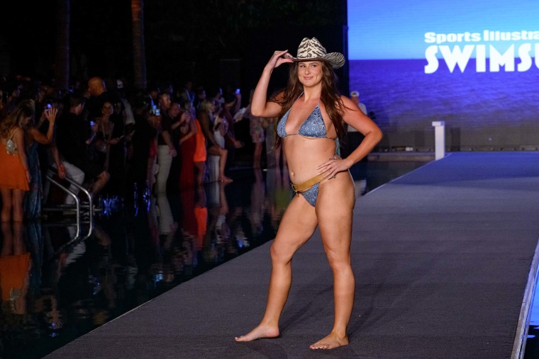Remi Bader walks the runway at the Sports Illustrated Swimsuit Runway Show at W South Beach on May 31, 2025 in Miami Beach, Florida.