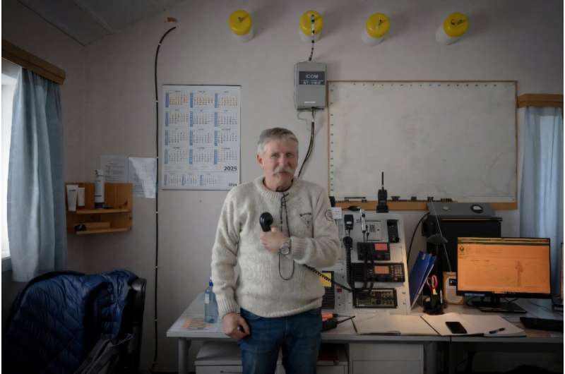 Robertsen, now retired, has spent of eight years out in the remote stations. Robertsen, now retired, has spent of eight years out in the remote stations