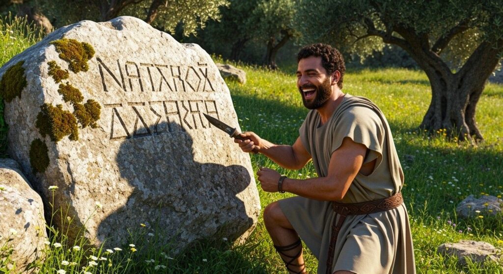 Racy Ancient Graffiti In Greece Shows They Were Just As Immature As We Are