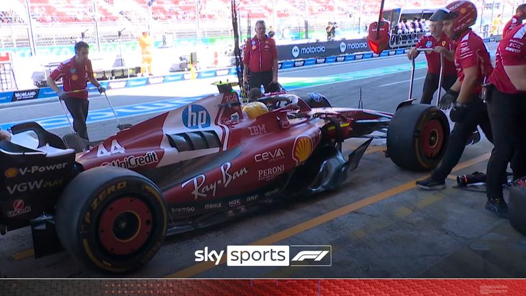 Nico Rosberg commented on Ferrari's struggles during P2, with Lewis Hamilton stating his car was 'not driveable'.