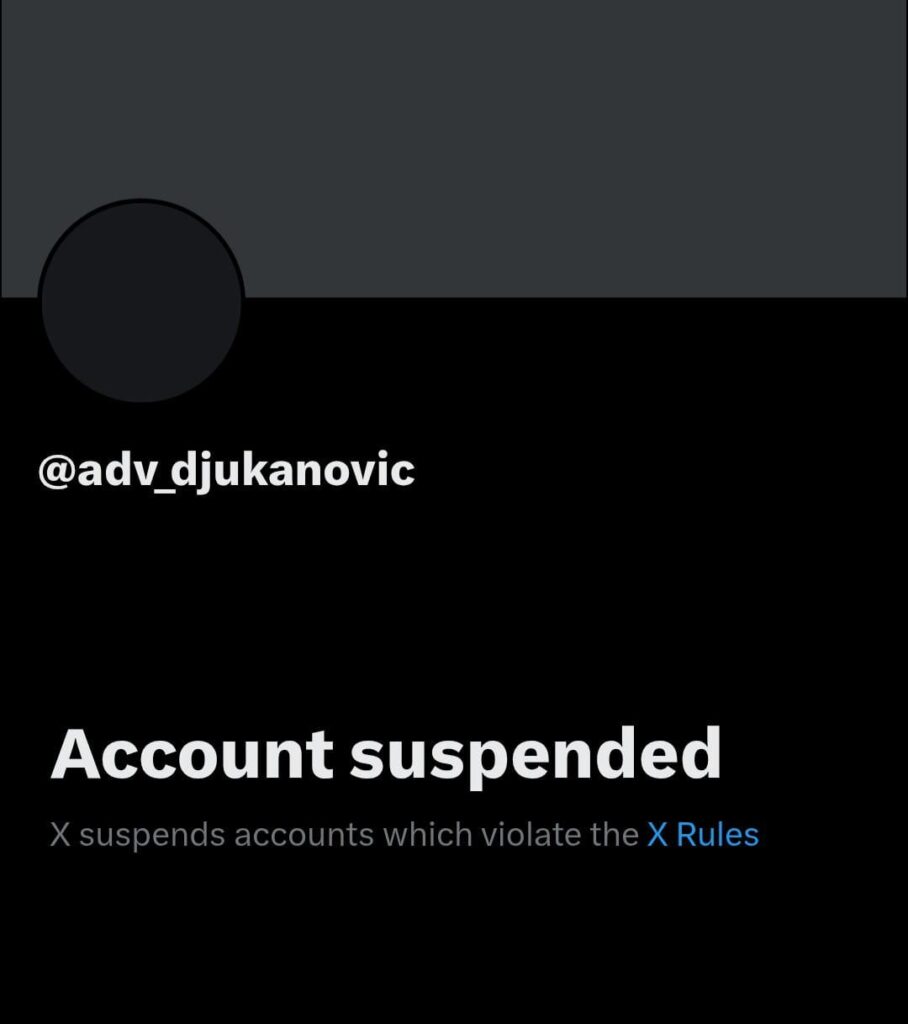 Bizon was left without a twitter order