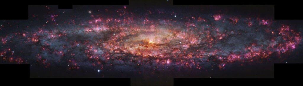 Astronomers capture most detailed thousand-color image of the Sculptor galaxy