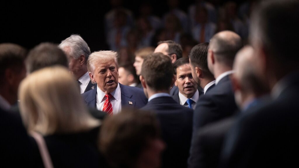 NATO summit commits to hike military spending after pressure from Trump