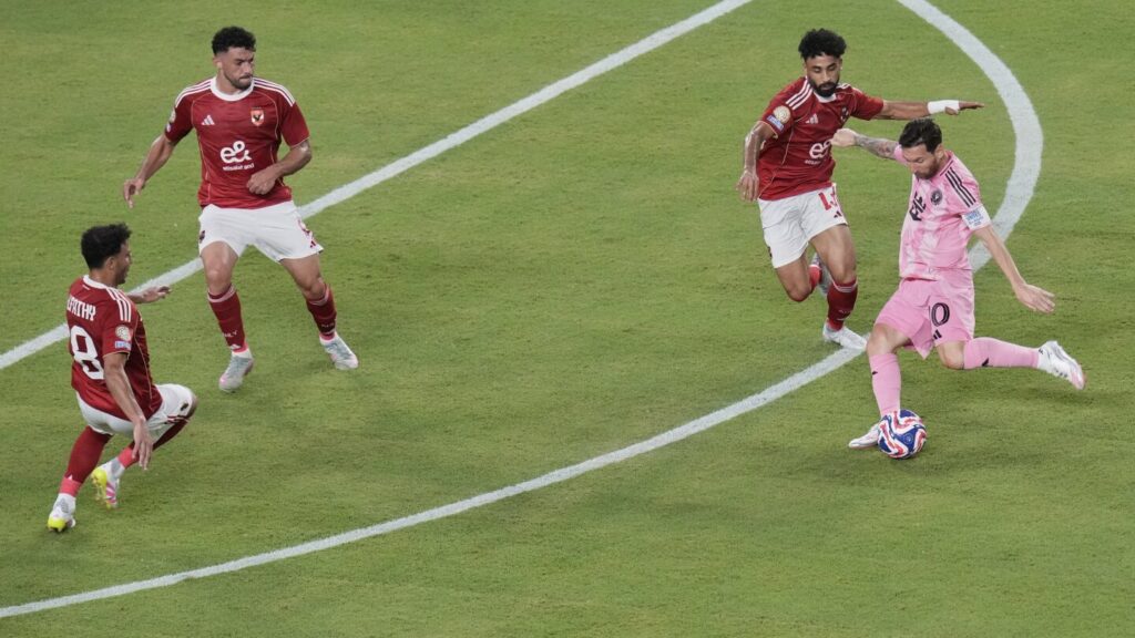 Lionel Messi’s Inter Miami and Egypt’s Al Ahly battle to scoreless draw in Club World Cup opener Lionel Messi's Inter Miami and Egypt's Al Ahly battle to scoreless draw in Club World Cup opener
