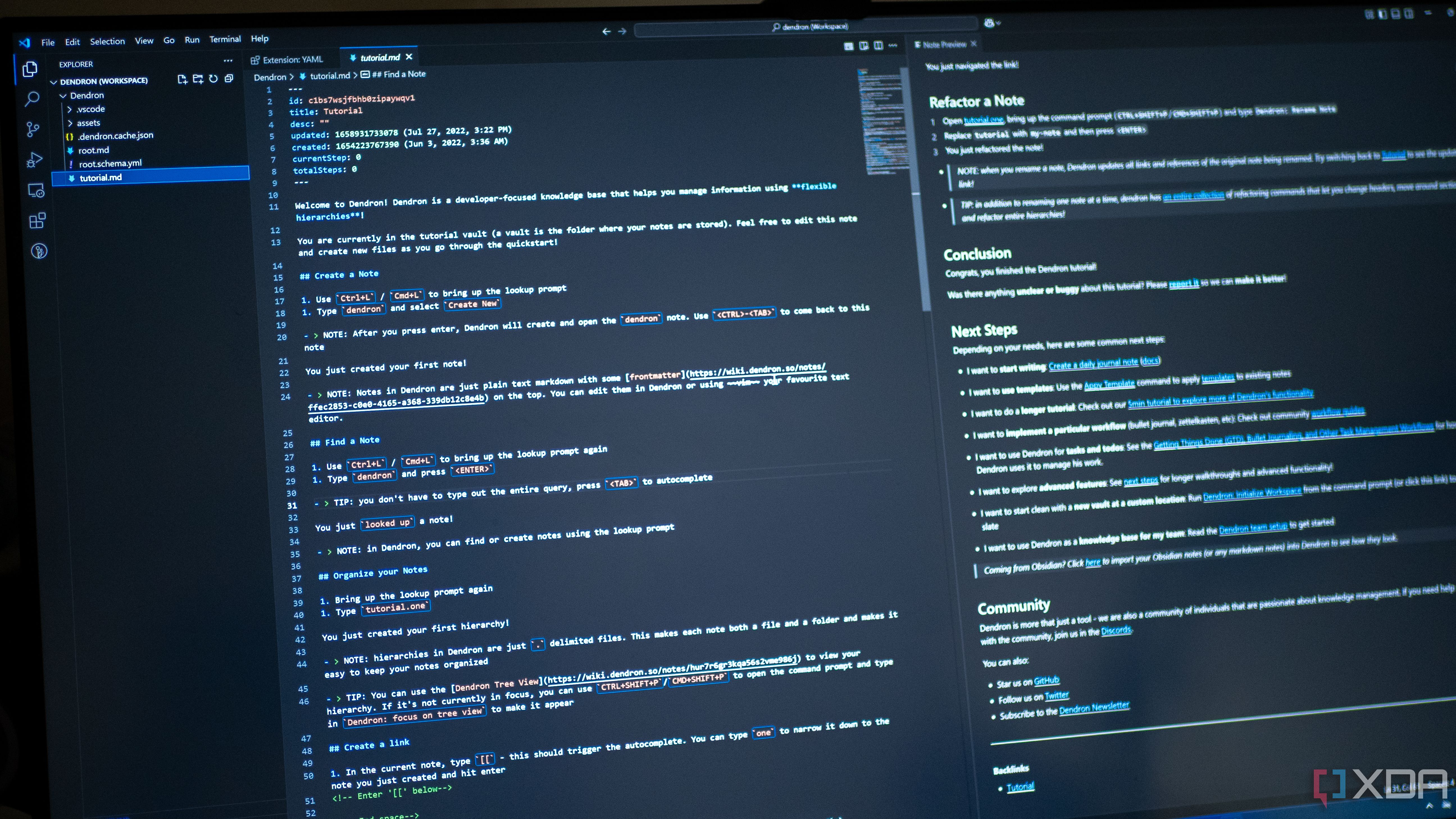 VS-Code-Dendron-Obsidian-Alternative-Feature-Image