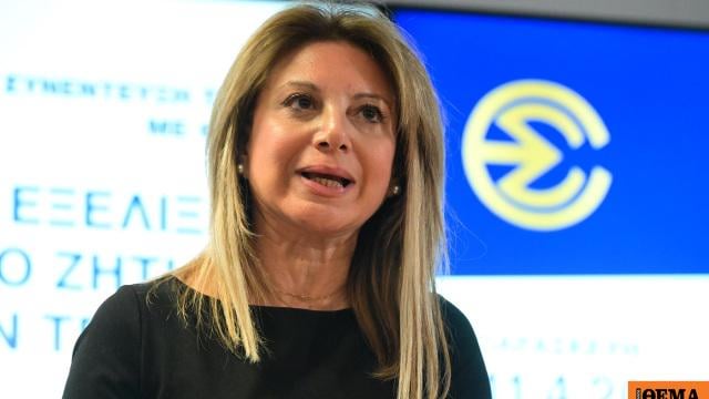 Information that the former judge allegedly conveyed threats to Karystianou