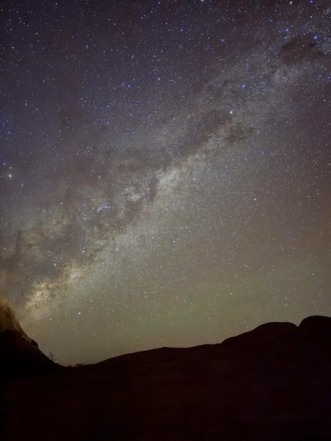 Somewhere in the Namibian desert