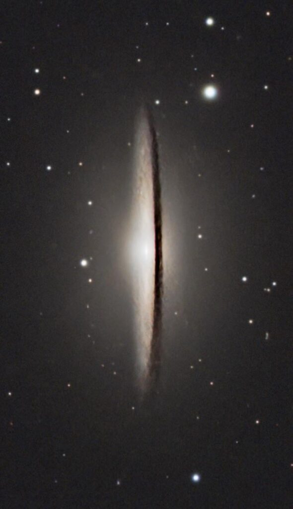 The Sombrero Galaxy Imaged From My Backyard [OC]