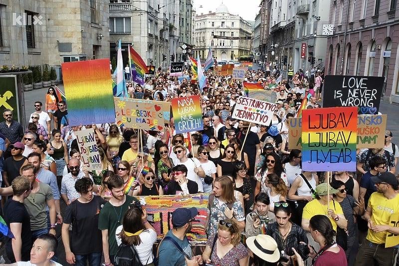 Today is the 6th pride of pride in Sarajevo.