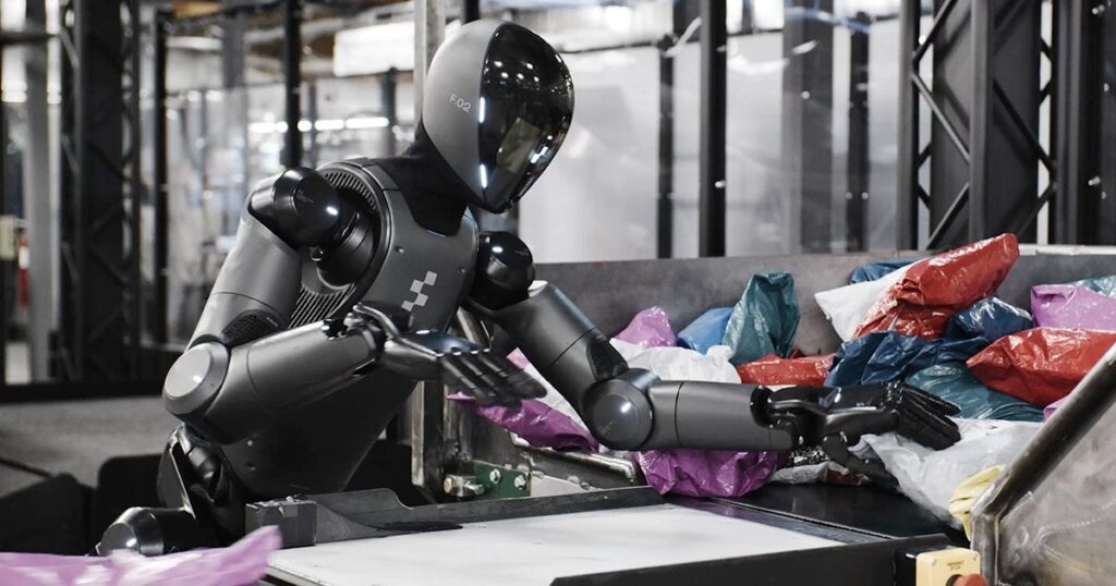 Figure Robotics says their humanoid robots have rapidly advanced in ability - after just three months of on-the-job factory training.
