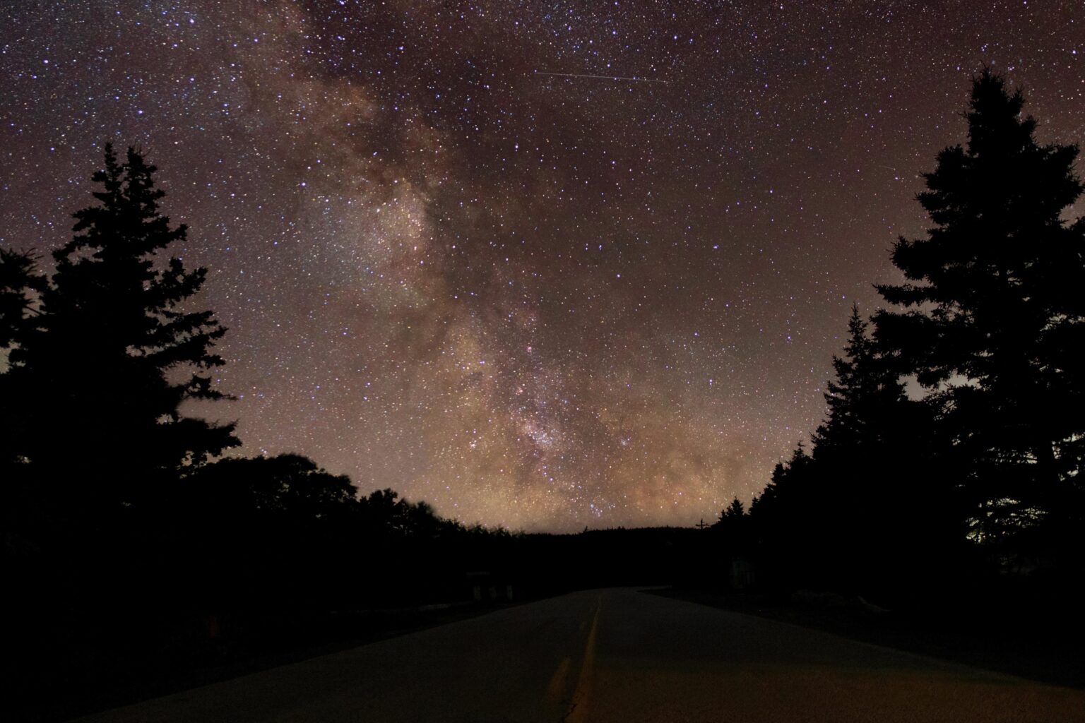 Milkyway Galaxy East coast Canada