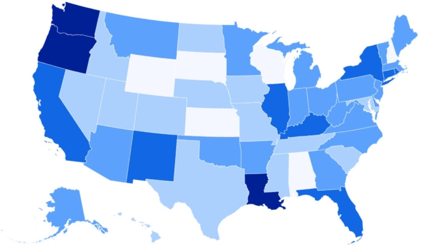 Map shows how many could lose health care in each state under tax bill