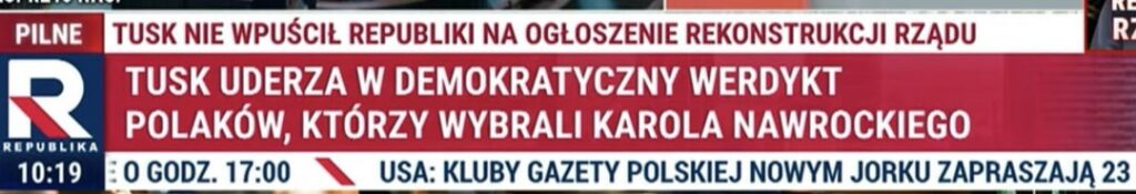 Bars from the Republic of the Republic during the government reconstruction transmission