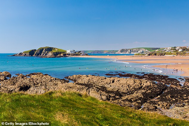 Bantham beach in Devon where Sir Richard Branson spent may of his childhood holidays