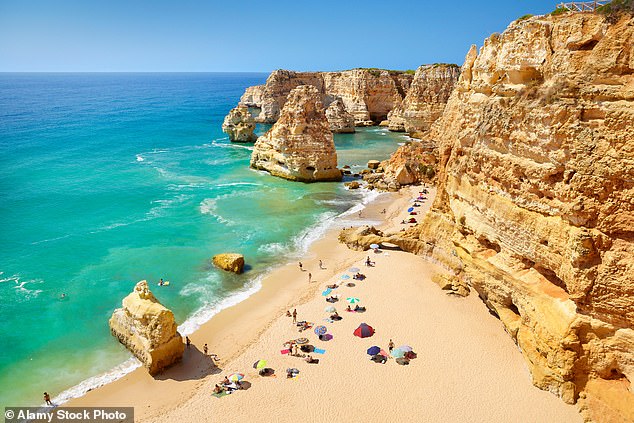 For beauty, nothing beats Marinha Beach in the Algarve