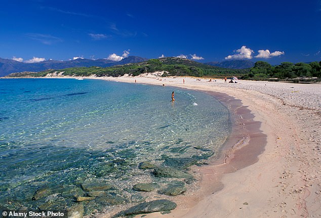 Plage de Saleccia on Corsica's north coast