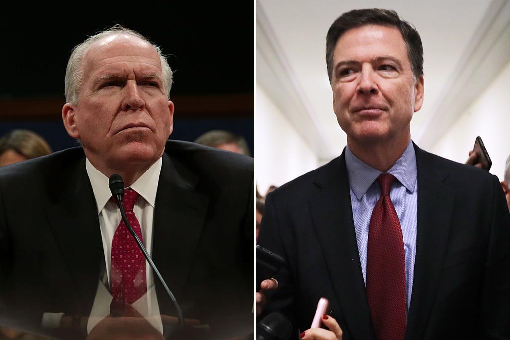 FBI launches criminal investigations of John Brennan, James Comey over Trump-Russia probe