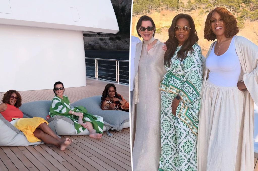 Oprah Winfrey, Gayle King and Kris Jenner take vacation to Spain after attending Jeff Bezos’ wedding Oprah Winfrey, Gayle King and Kris Jenner take vacation to Spain after attending Jeff Bezos' wedding