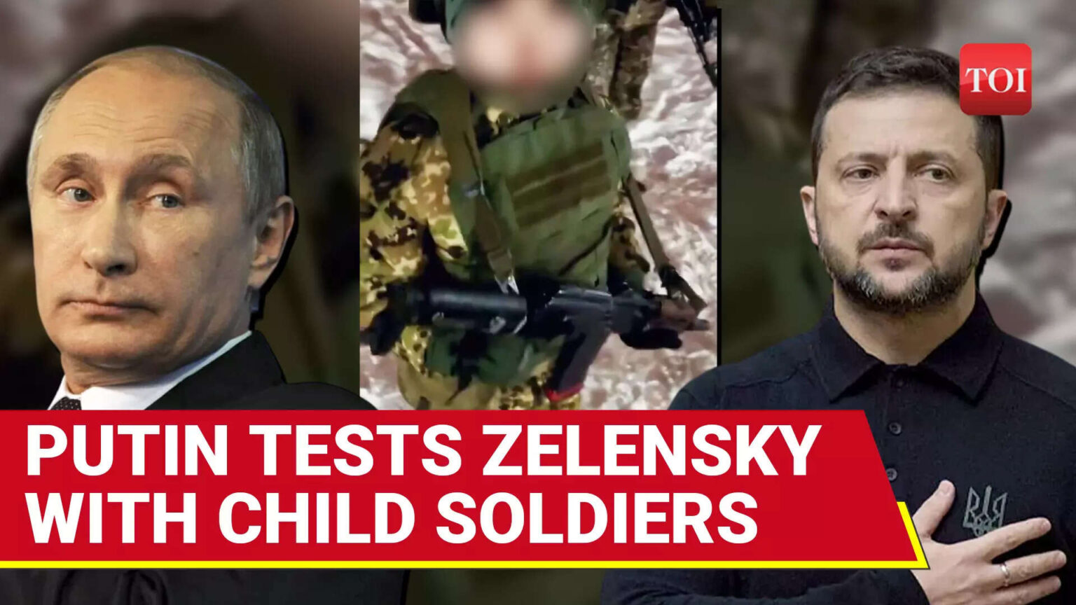 Ukraine Accuses Russia Of Using Abducted Kids In War Against Ukrainian Troops