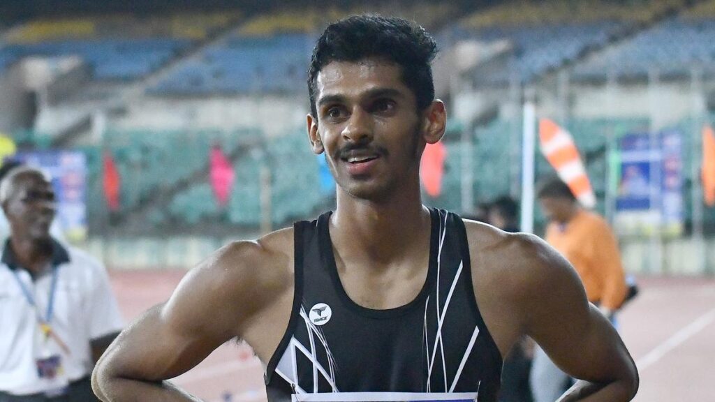 Sreeshankar wins long jump title in Portugal