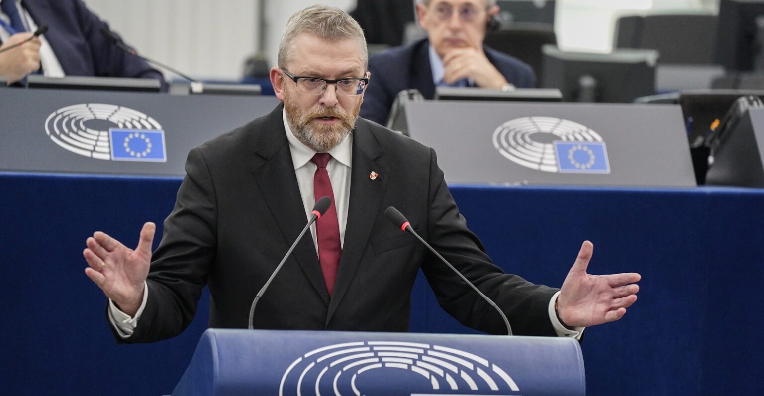 Poland asks EU Parliament to strip far-right leader Braun of immunity over further alleged crimes Poland asks EU Parliament to strip far-right leader Braun of immunity over further alleged crimes